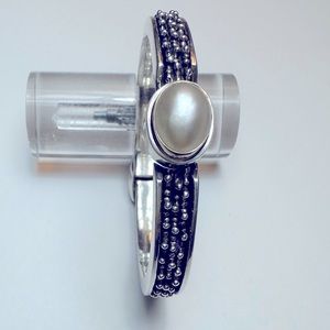 Michael Dawkins Fresh Water Pearl Sterling Bracelet